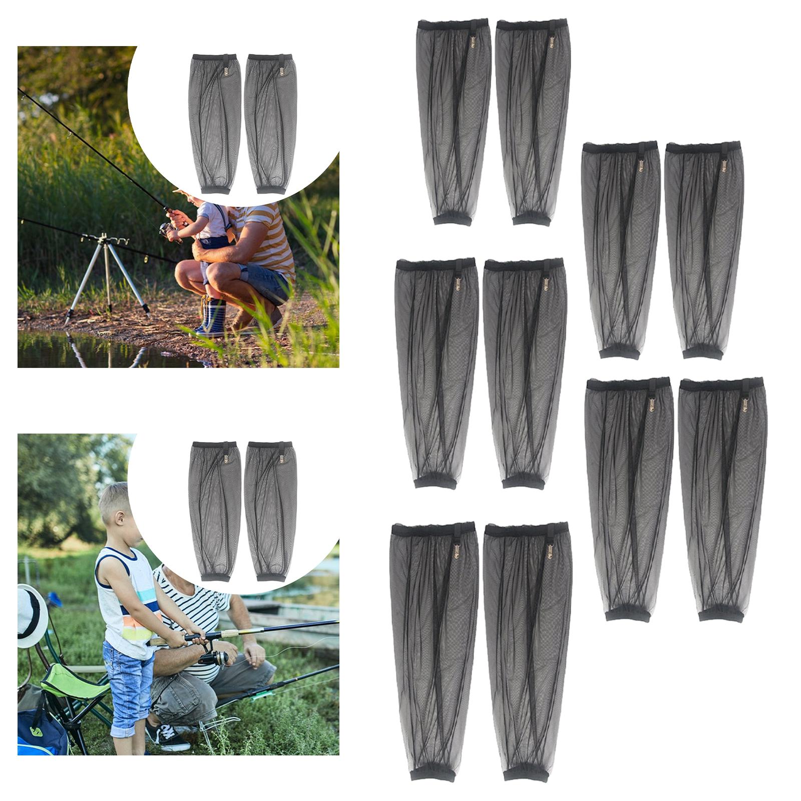 

Mesh Leg Sleeve Lightweight Summer Portable Leg Cover Leg Gaiters Leg Guard for Outdoor Picking Fishing Hiking Backpacking S