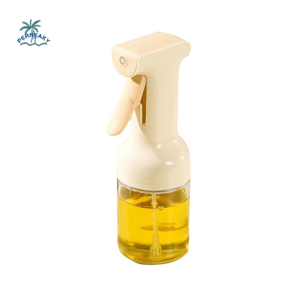 Practical 300ML Atomized Oil Spray Glass Press Olive Oil Sprayer Leak-Proof Adjustable Cooking Spray Bottle Air Fryer