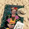 Classic Art F-Frida Flower K-Kahlo-S Towel Quick Drying Beach Towels Are Suitable For Swimming Pools Camping Yoga And The Gym