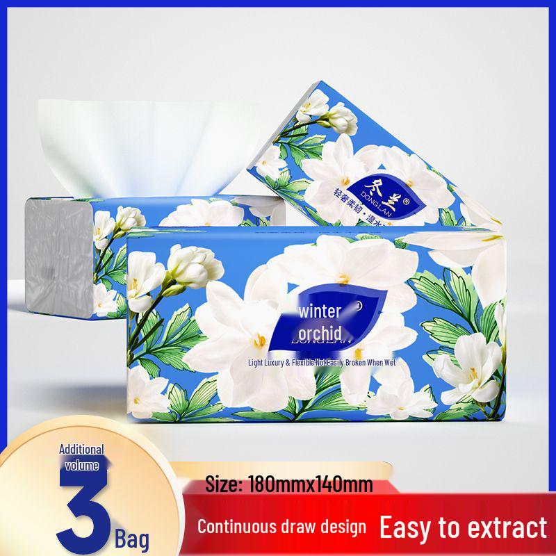 

500 листов салфеток для лица из первичной древесной целлюлозы: Экономичная упаковка бытовых салфеток и туалетной бумаги