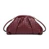 Logo Labeling Hand-woven Bag Cloud Bag Fashion Shoulder Messenger Bag New Women's Shell Bag