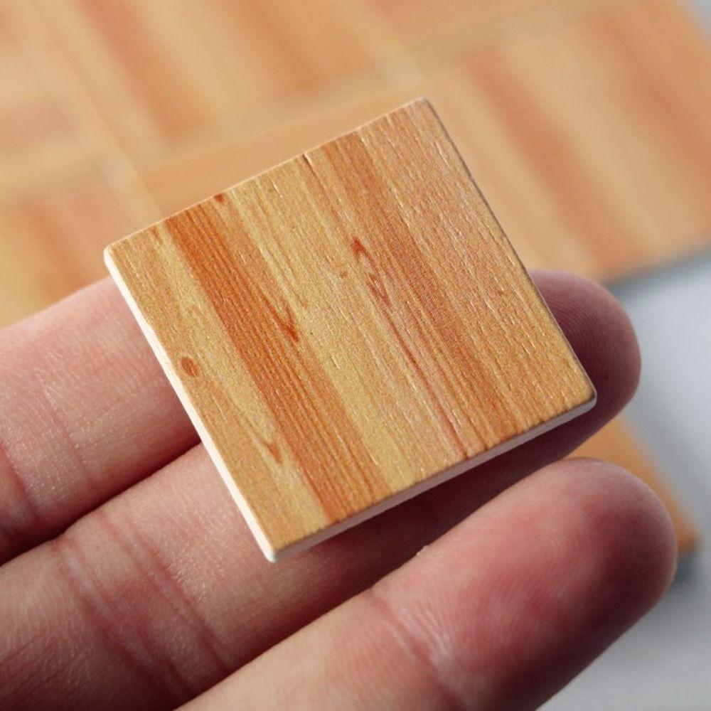 9pcs/set Pretend Play 1:6/1:12 Doll House Furniture Square OB11 Doll House Tiled Wall  Girls