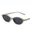 Vintage Oval Frame Goggles for Women Retro Small Frame Ellipse Goggles Cool Sunglasses Designer Circular Sun Eyeglasses