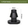 10-1000PCS Garden Water Connector Drip Irrigation for 1/4'' Tubing Hose Accessories Joint Barbed Tees Cross Eng Plug Adaptors