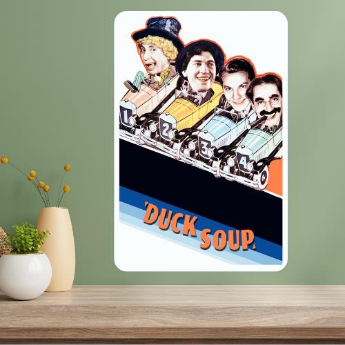 Duck Soup Marx Brothers Classic Movie Metal Poster Sign 20x30cm(7.8x11.8inch)