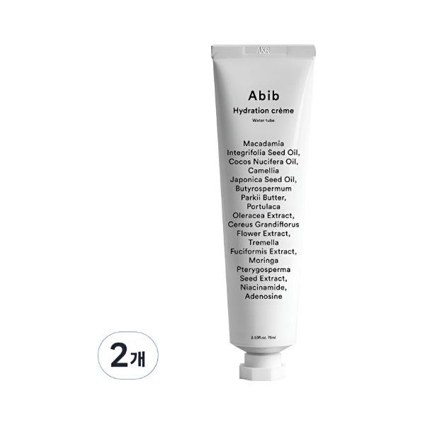 Abib Hydration Water Tube Moisture Cream Lightweight Hydrating Gel Cream 75ml