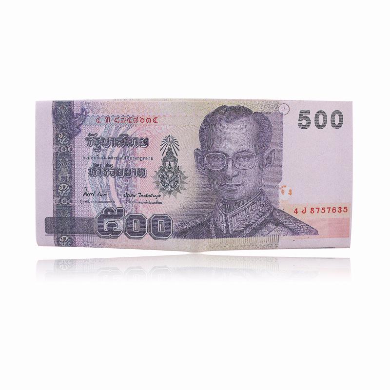 Unisexová krátká peněženka s kreativními vzory měn z různých zemí