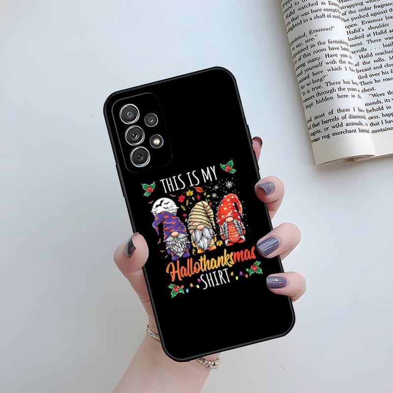 Weihnachten Glückliche Wichtel Handyhülle Funda Für Samsung S20 Lite S22 S30 Ultra S21 Fe S9 S10 E Plus Stoßfeste Rückseite