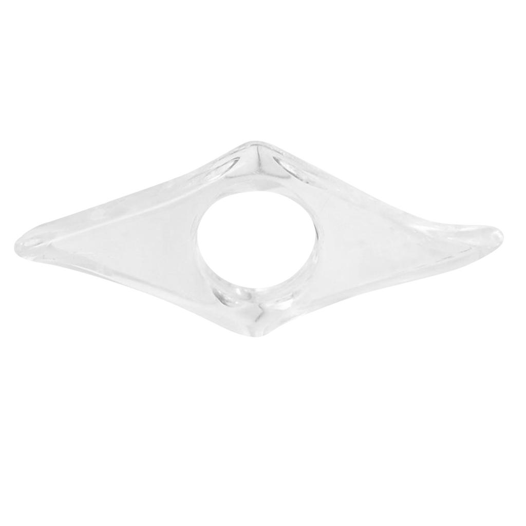 Finger Loop Acrylic Bookmark Book Holder Reading Aid