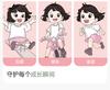 Fentenggan [A-class Cotton 10A Antibacterial] 5 Pure Cotton Crotch Cartoon Flat Angle Children's and Girls' Underwear