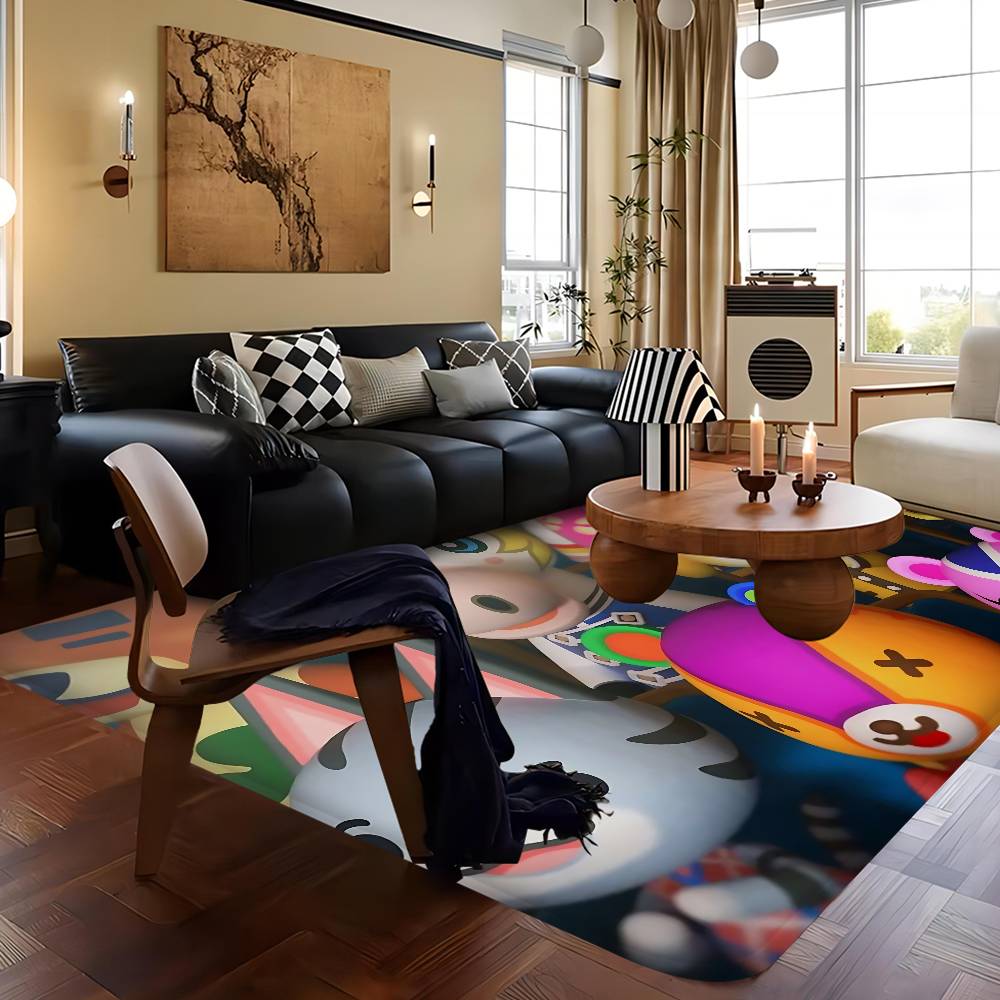 A-Animal Classic C-Crossing Game Door Mat Washable Non-Slip Living Room Sofa Chairs Area Mat Kitchen Doormat Area Rug