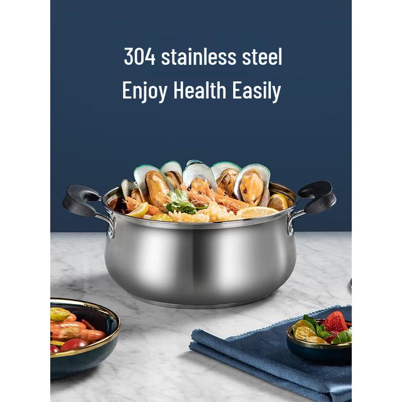 COOKER KING 304 Stainless Steel 20cm Soup/Milk Pot