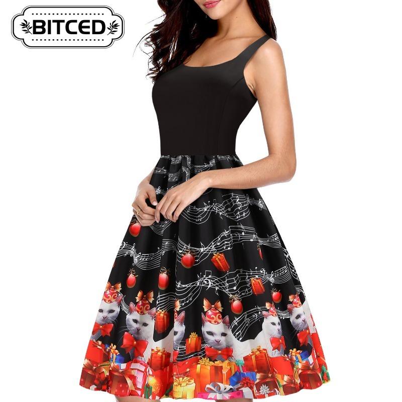 BITCED Fashion Summer Spring Sleeveless Casual Dresses