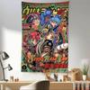 Anime JoJo's Bizarre Adventure Tapiz Impresión Artística Arte Ciencia Ficción Habitación Decoración del Hogar Arte de Pared Decoración