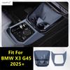 For BMW X3 G45 2025 2026 Silicone Car Central Console Gear Shift Water Cup Holder Wireless Charging Pad Mat Accessories Interior