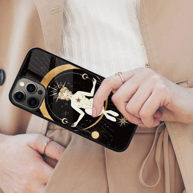 

Astrology Tarot Cards Magnetic Phone Case For APPLE iPhone 17 Air 16 14 13 12 Pro Max 15 Plus Wireless Charge With MagSafe Cover iPhone 13mini