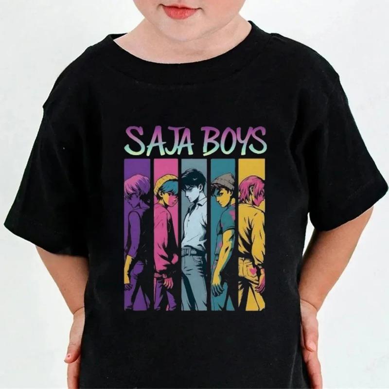 67 Six Seven Cute Bowknot Printer Children's Tshirt Summer Fashion Kids Clothing Cotton Comfortable Boys Girls Short Sleeve Tees