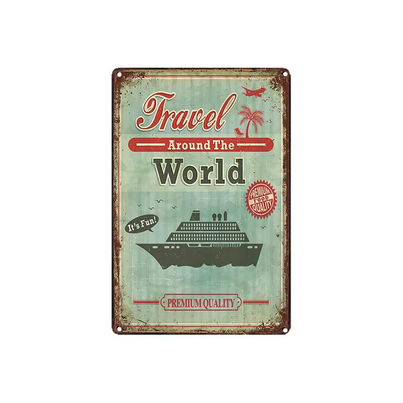 Cupcake Hot Dog Ice Cream Burger Tin Signs Metal Plate Iron Paintings Kitchen Dessert Shop Retro Shabby Wall Decor Tin Plaques