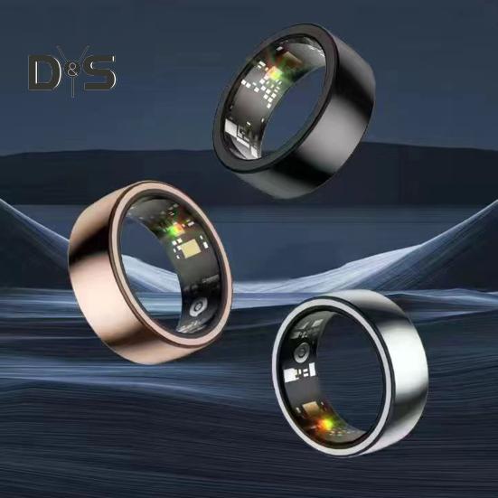 Smart Ring Fitness Tracker Ring with Motion Tracking IP68 Waterproof Bluetooth-compatible Sleep Monitor Health Tracker Ring
