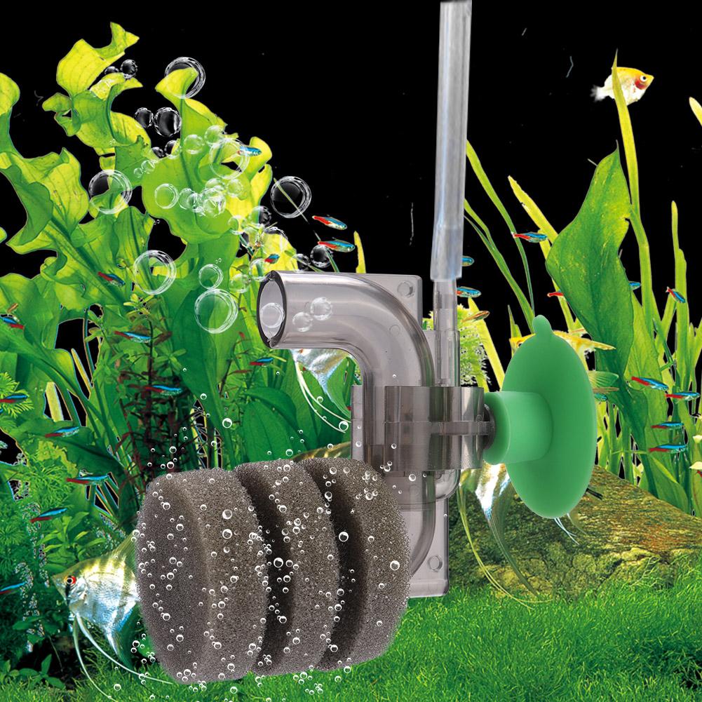 Mini Silent Oxygen Pump Water Filter Sponge for Aquarium Fish Tank
