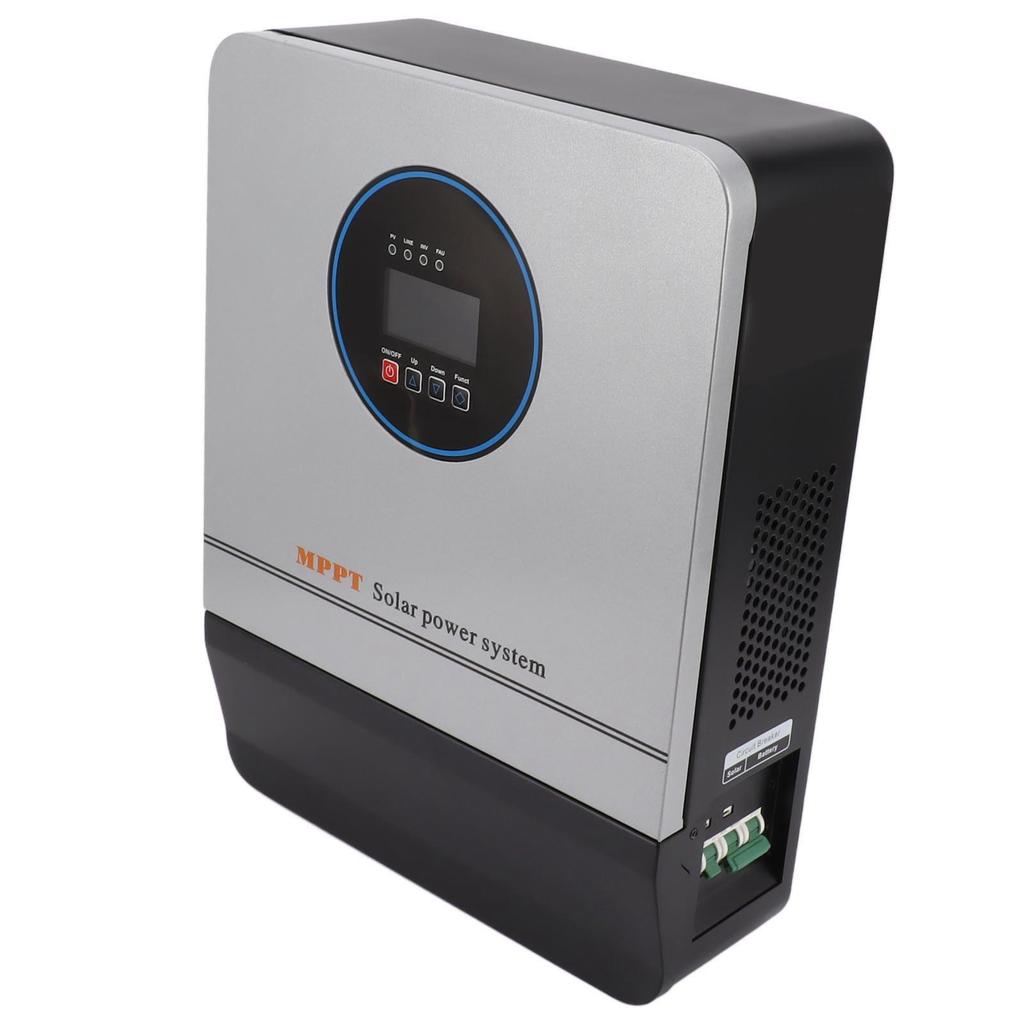 Invertor 1000W Undă Sinusoidală Pură 24V DC la 110V AC Totul într-unul Off Grid Invertor Încărcător Solar cu 30A