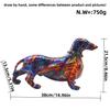 Modern Simple Dachshund Dog Ornaments Creative Home Wine Cabinet Decoration Office Desktop Jewelry Crafts