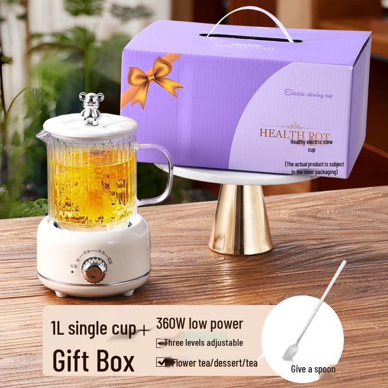 Yueerde Multi-Function Electric Heating Cup - Mini Tea & Health Pot for Office