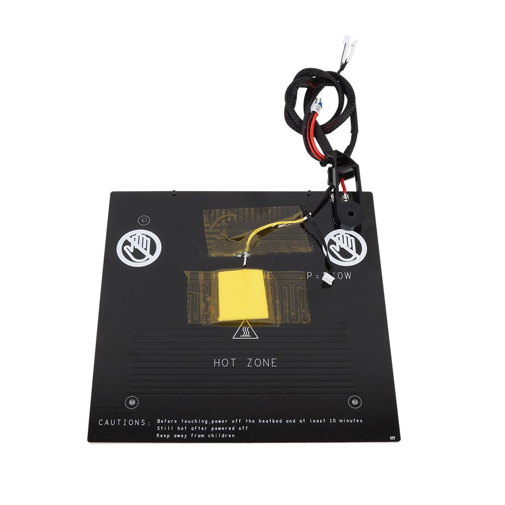 Creality Heizbett 235 235 3mm Heißbett mit Kabel Geeignet für Ender 3V3 SE KE 3D-Drucker
