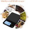 FIRE BULL Kitchen Scale, Digital Scale, Coffee Scale (0.1g To 5.0kg), USB Rechargeable, Multifunctional, Lightweight, Compact, Easy Storage, Digital,