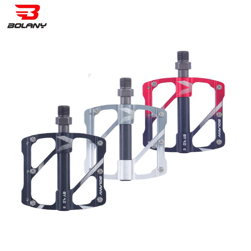 BOLANY Bike Pedals MTB Road 3 Sealed Bearings Bicycle Flat Pedals Mountain Bike Pedals Wide Platform Accessories Part