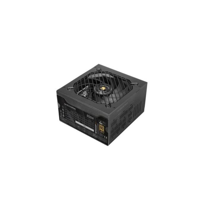 Mars Gaming Mpb850psi Fuente Alimentación Full Modular Atx 850w 10 Años Garantía 80plus Gold Negro