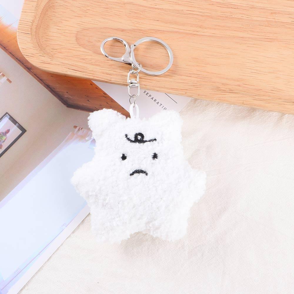 Keychain Toy Doll Ins Bear Car Key Ring Plush Keychain Plush Doll Frustrated Bear Plush Keyring