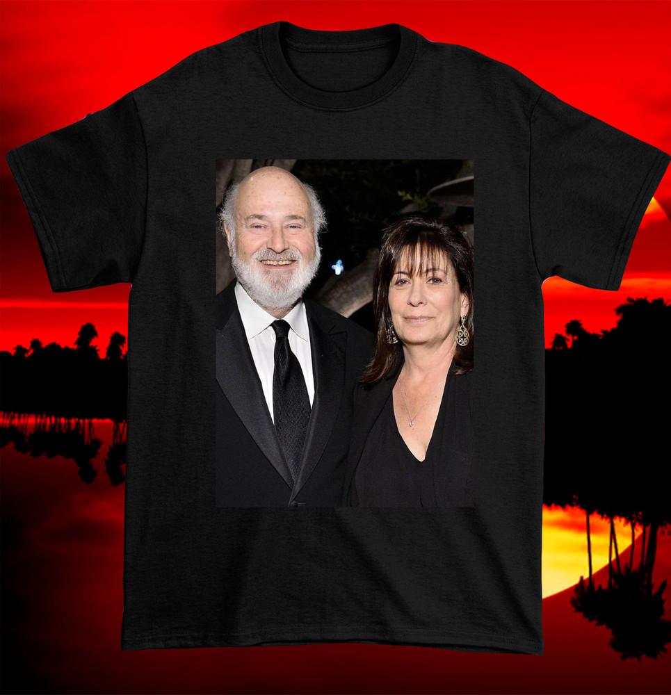 Rob Reiner RIP T-Shirt size S-5XL Cotton black 1 side Unisex T-Shirt XXXXL