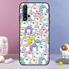 Cute Penguin For Huawei Nova Y70 Y90 Y60 Y72 Y73 Y61 Y91 7i 8i 11i 12i 12s 9 10 SE P20 P30 P40 Lite Case