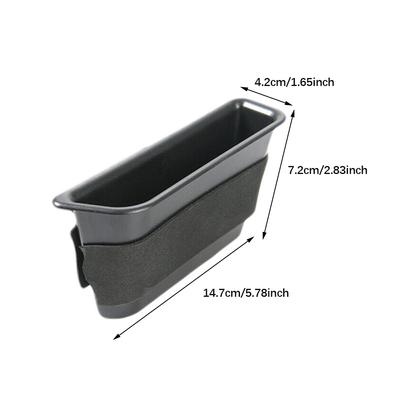 2pcs Inner Side Door Handle Storage Box Cover For Ford Mustang 2015+ Useful Car Interior Accessories Organizer