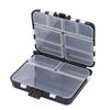  26 Slots Lure Baits Storage Box, Plastic Fishing Lures Holder for Storing Swivels Jigs Hooks Sinker 