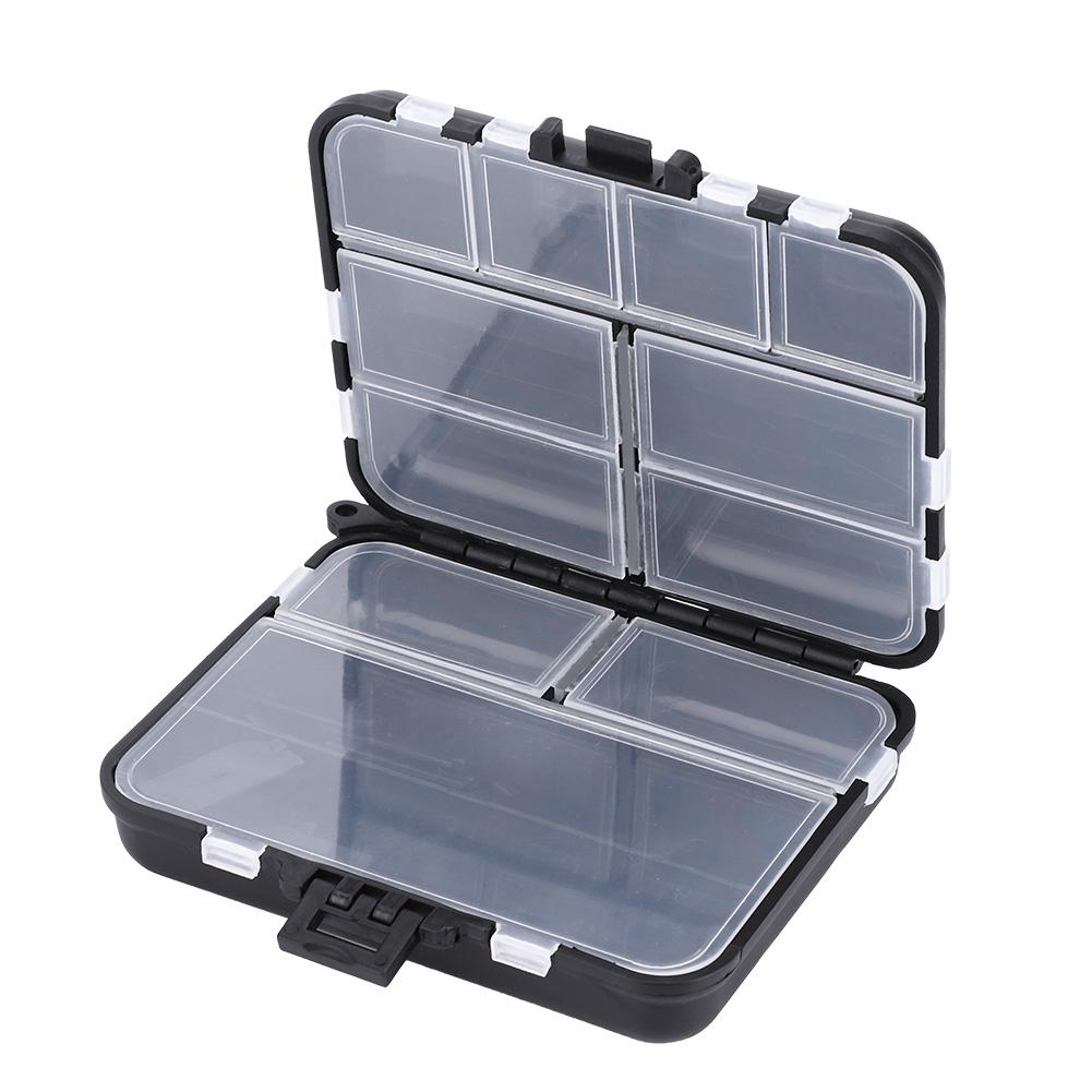 26 Slots Lure Baits Storage Box, Plastic Fishing Lures Holder for Storing Swivels Jigs Hooks Sinker