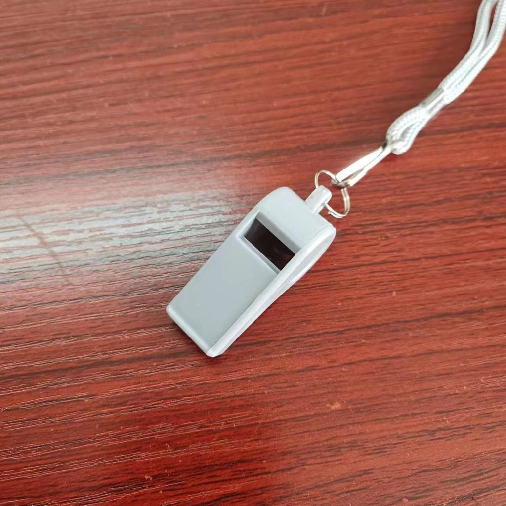 Multicolor ABS Referee and Cheerleader Pom-Pom Whistle for Outdoor Games