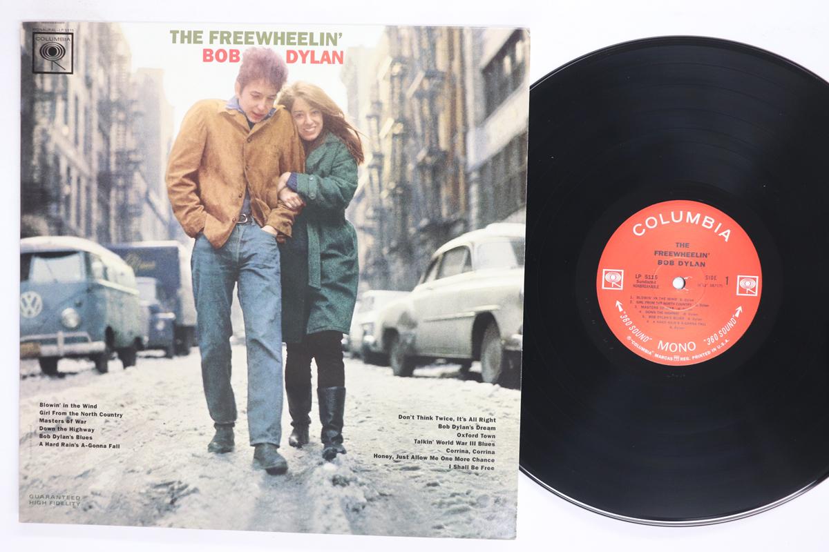 Виниловая пластинка БОБ ДИЛАН Freewheelin Bob Dylan LP5115 COLUMBIA 2012 США Рок Б/у