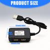 2 In 1 USB Power 7.4V Lithium Batteries Chargers Cord Compatible for 350mAh To 2200mAh Batteries for Remote Car