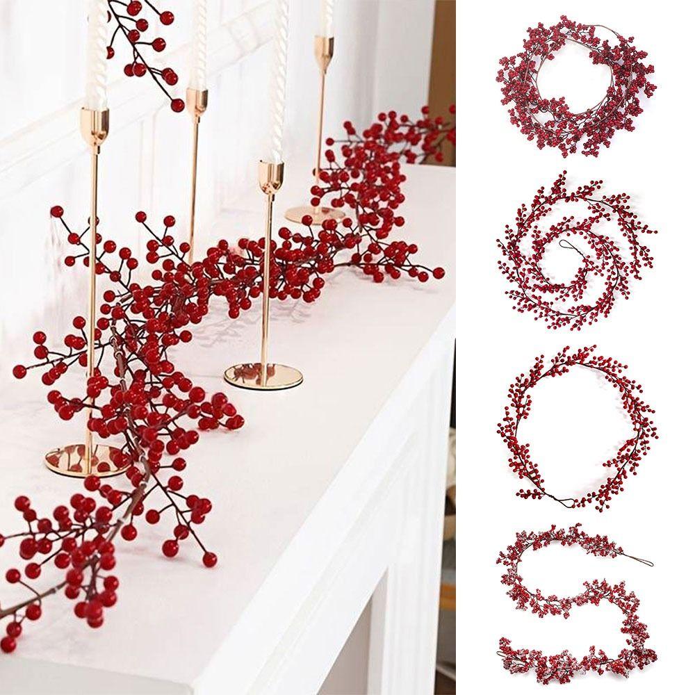 DIY Accessories Christmas Garland Home Decoration Artificial Plants Hanging Wreath Festival