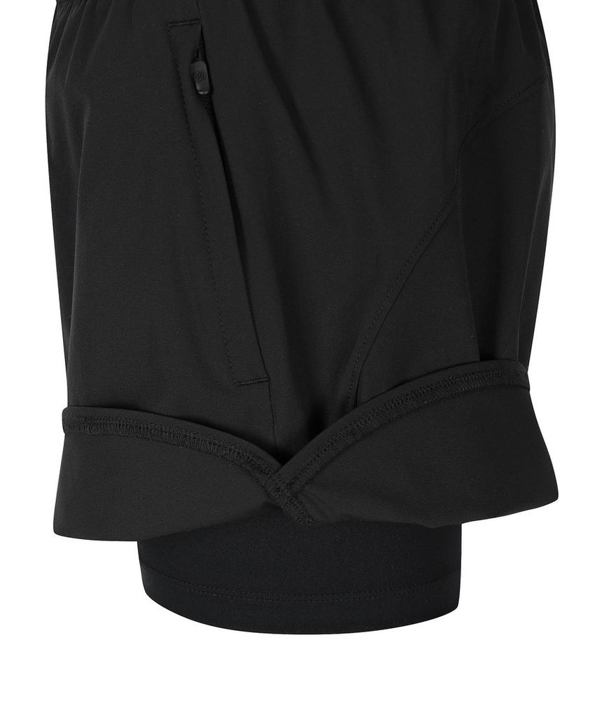 DISCOVERY EXPEDITION Women'S Dolphin 2-In-1 Boardshorts (Black)