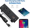 American-standard furniture USB power socket American office desktop plug bedside bookcase