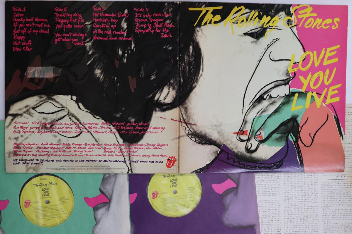 

LP Пластинка ROLLING STONES - Love You Live P63334S ROLLING STONES 1977 Япония Рок Б/У