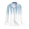 BE ACTIVE Men's Casual Linen Blend Ombre Faded Shirt || Casual Shirts for Men || Men Casual Shirt || Casual Wear Shirts