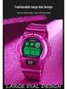 Sanda Multifunctional Green Light Electronic Watch, Fashionable Wristwatch for Men, Women, and Students.