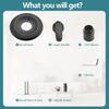 1set Shower Valve Kit Accessories 1300/1400 & R10000 FOR DELTA  13 14 Series Shower Valve Trim Kit With Handle Escutcheon Plate