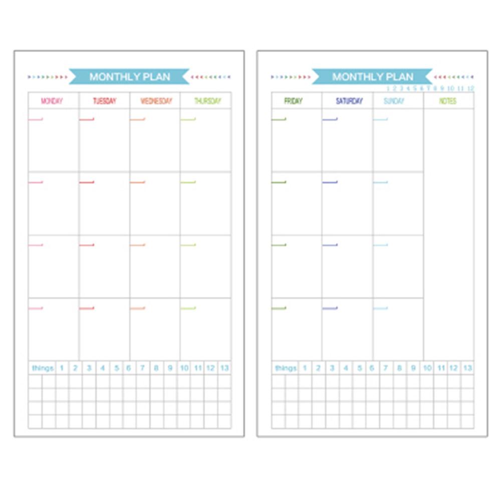 40 Sheets A5 Size 6 Holes Paper Refills Loose Leaf Replacement for Spiral Binder Refills Lined Notebook Paper for Daily Office