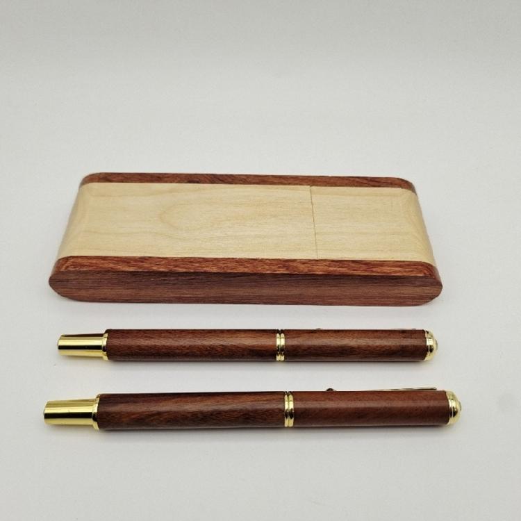 Wood Gel Ink Pen Fountain Pen Set Signature Pen Gel Pen Set Business Pen Writing Pen Office School Supplies