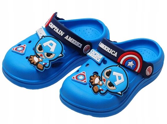 Flip Flops Children' Slippers Shoes Sandals Kroks Marvel Captain America 29-30